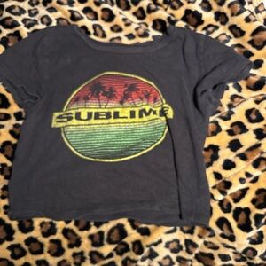 Sublime crop top
